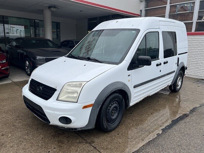 2012 Ford Transit Connect Cargo XLT FWD with Side and Rear Glass