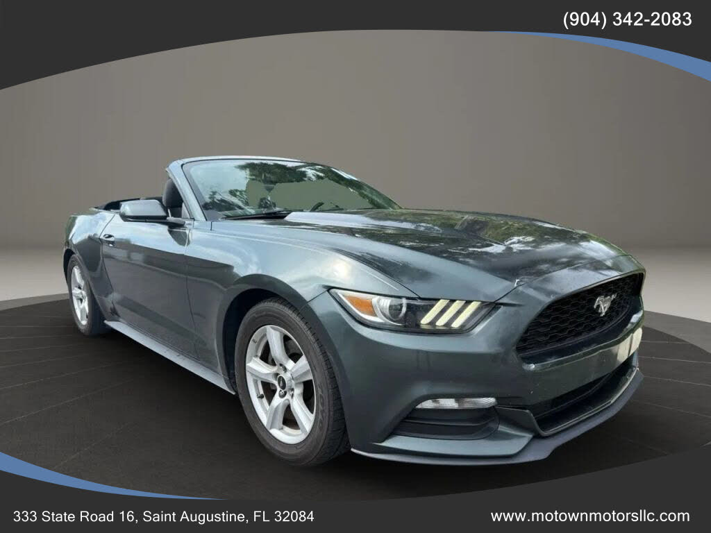 2016 Ford Mustang V6 Convertible RWD