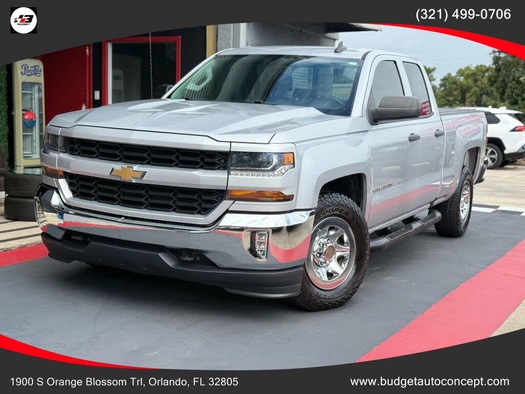 2018 Chevrolet Silverado 1500 Custom Double Cab 4WD