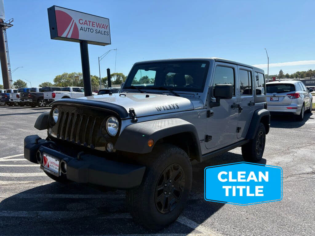 2018 Jeep Wrangler JK Unlimited Willys Wheeler 4WD