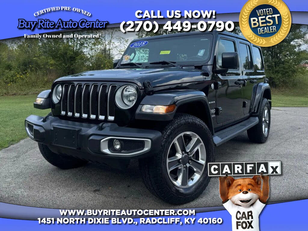 2018 Jeep Wrangler Unlimited Sahara 4WD