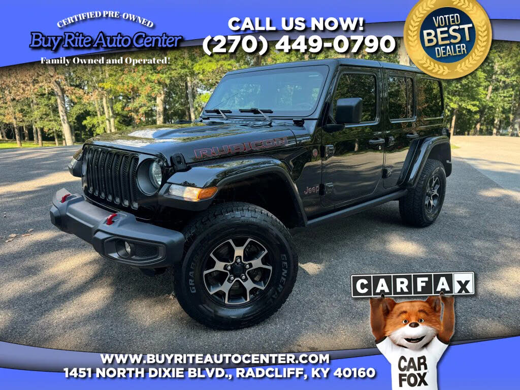 2019 Jeep Wrangler Unlimited Rubicon 4WD