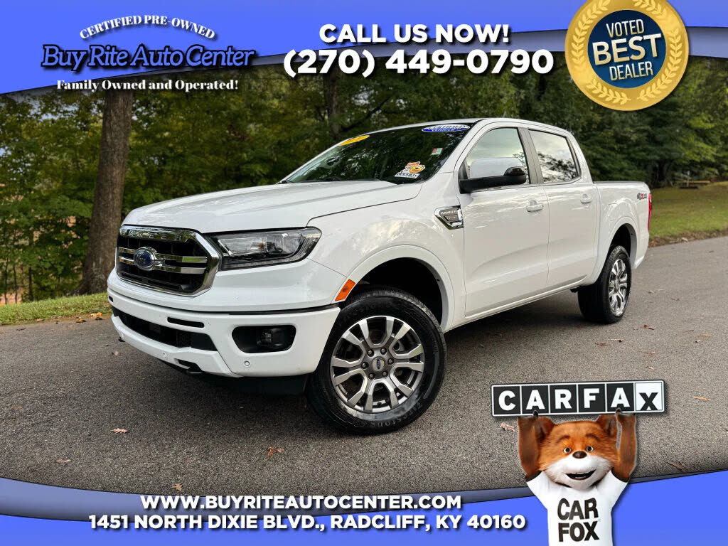 2020 Ford Ranger Lariat SuperCrew 4WD