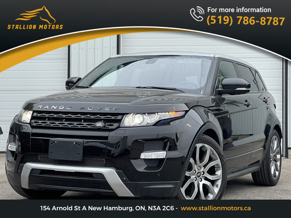 2013 Land Rover Range Rover Evoque Dynamic Premium AWD