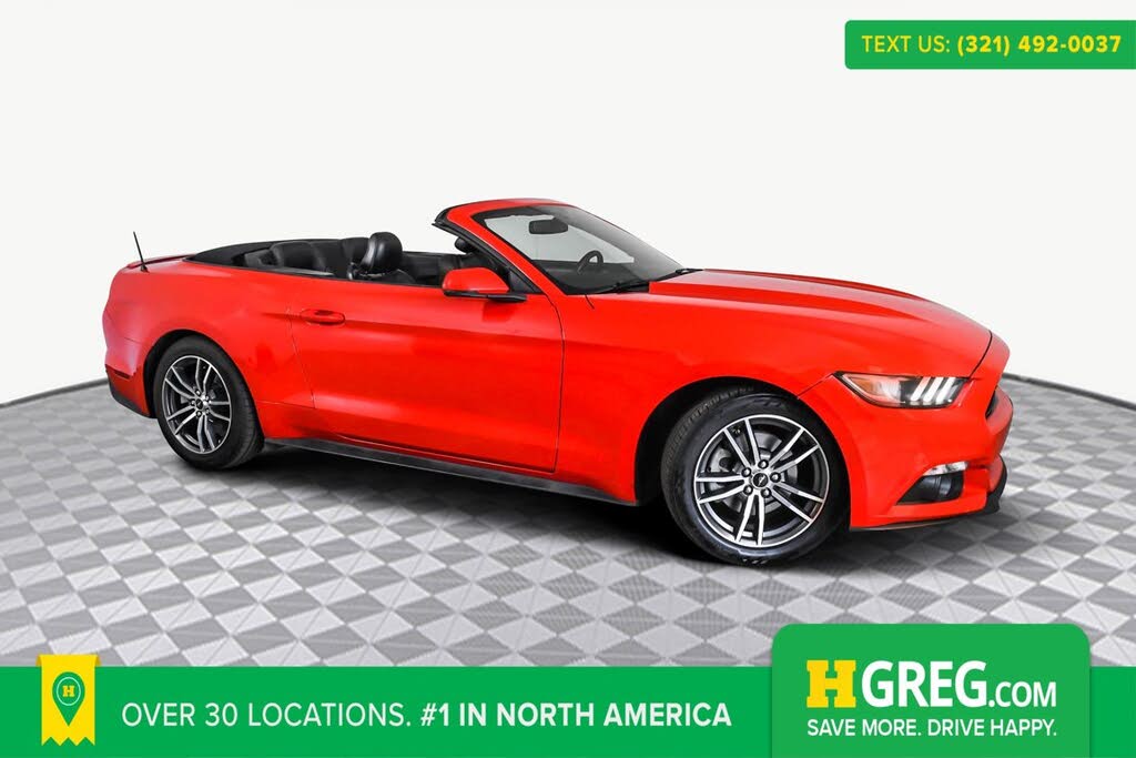 2017 Ford Mustang EcoBoost Premium Convertible RWD