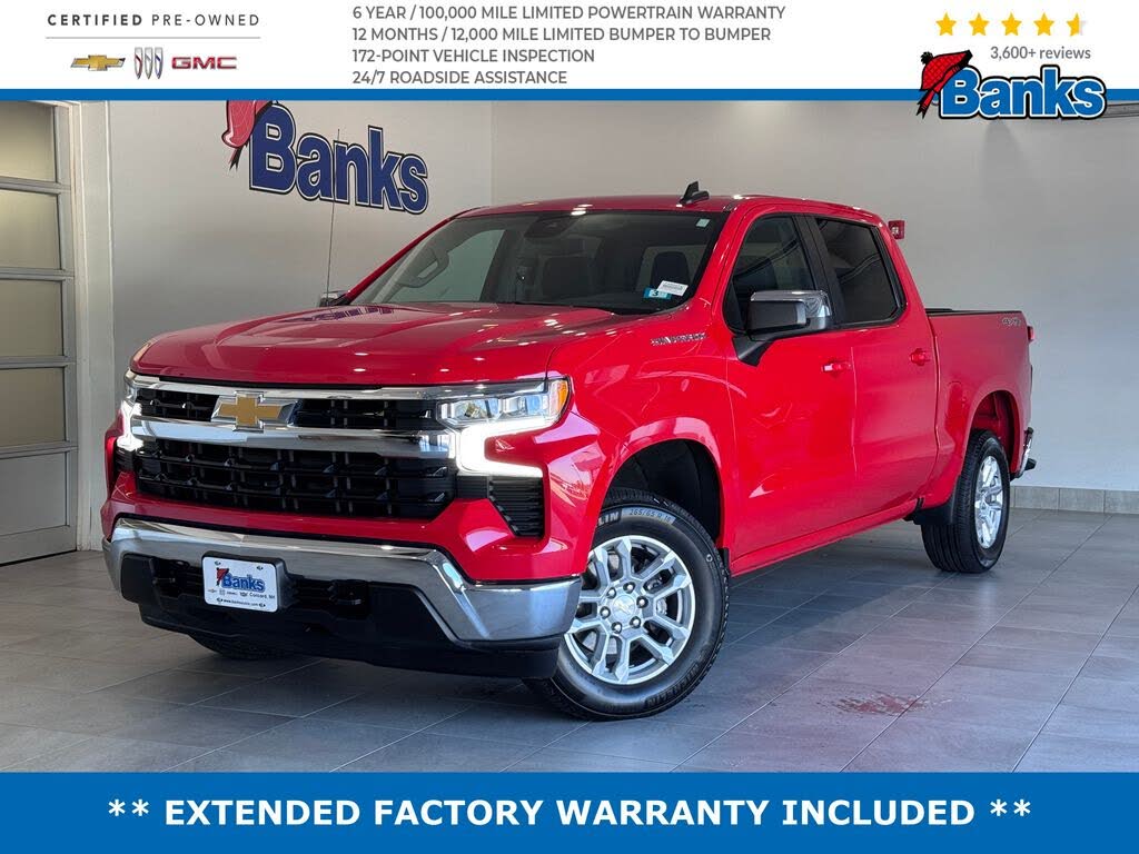 2022 Chevrolet Silverado 1500 LT Crew Cab 4WD