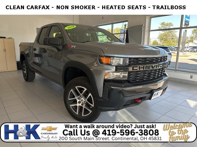 2019 Chevrolet Silverado 1500 Custom Trail Boss Double Cab 4WD