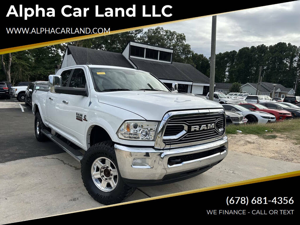 2013 RAM 2500 Laramie Mega Cab 4WD