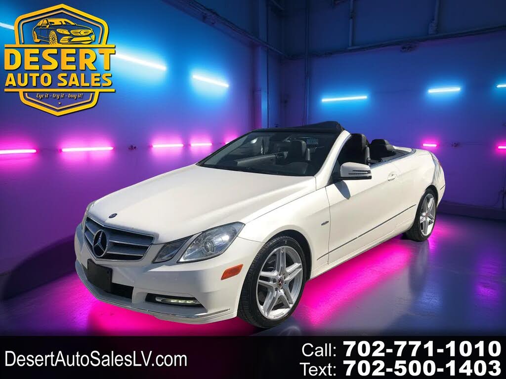 2012 Mercedes-Benz E-Class E 350 Cabriolet