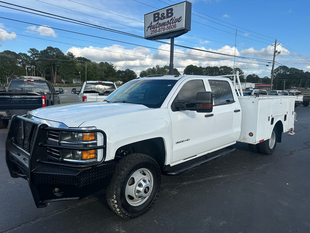 2018 Chevrolet Silverado 3500HD Work Truck Crew Cab LB DRW 4WD