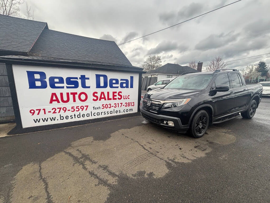 2019 Honda Ridgeline Black Edition AWD