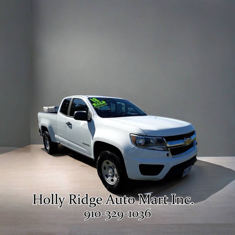 2018 Chevrolet Colorado Work Truck Extended Cab LB 4WD
