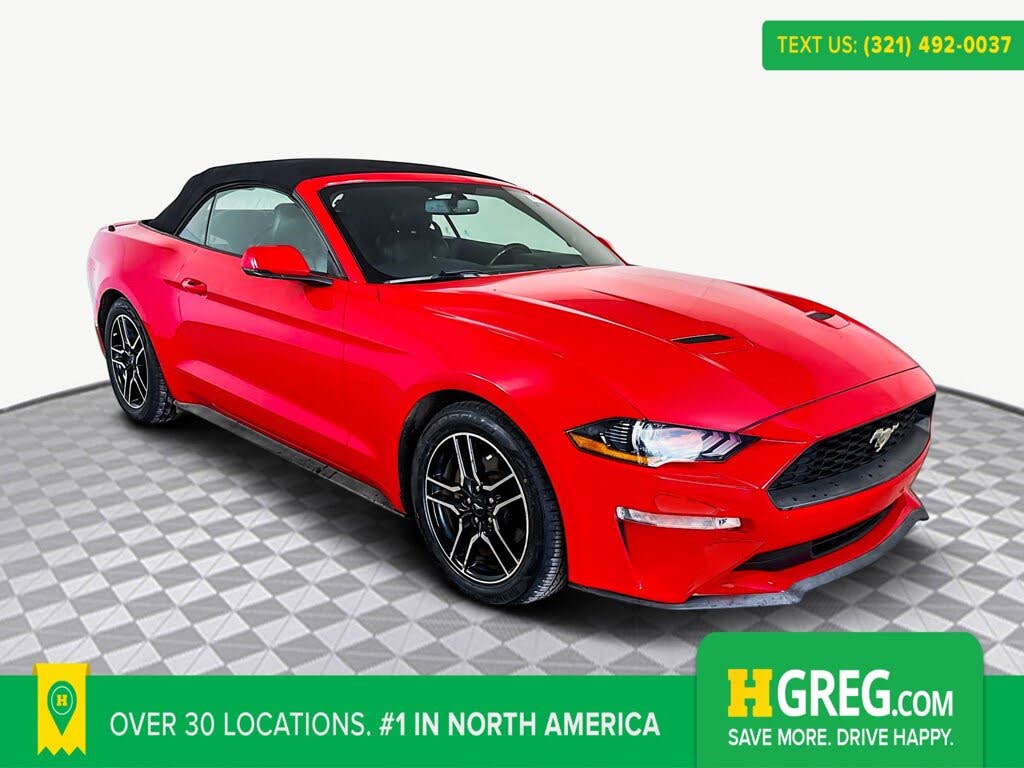 2019 Ford Mustang EcoBoost Premium Convertible RWD
