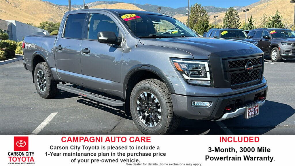 2021 Nissan Titan PRO-4X Crew Cab 4WD