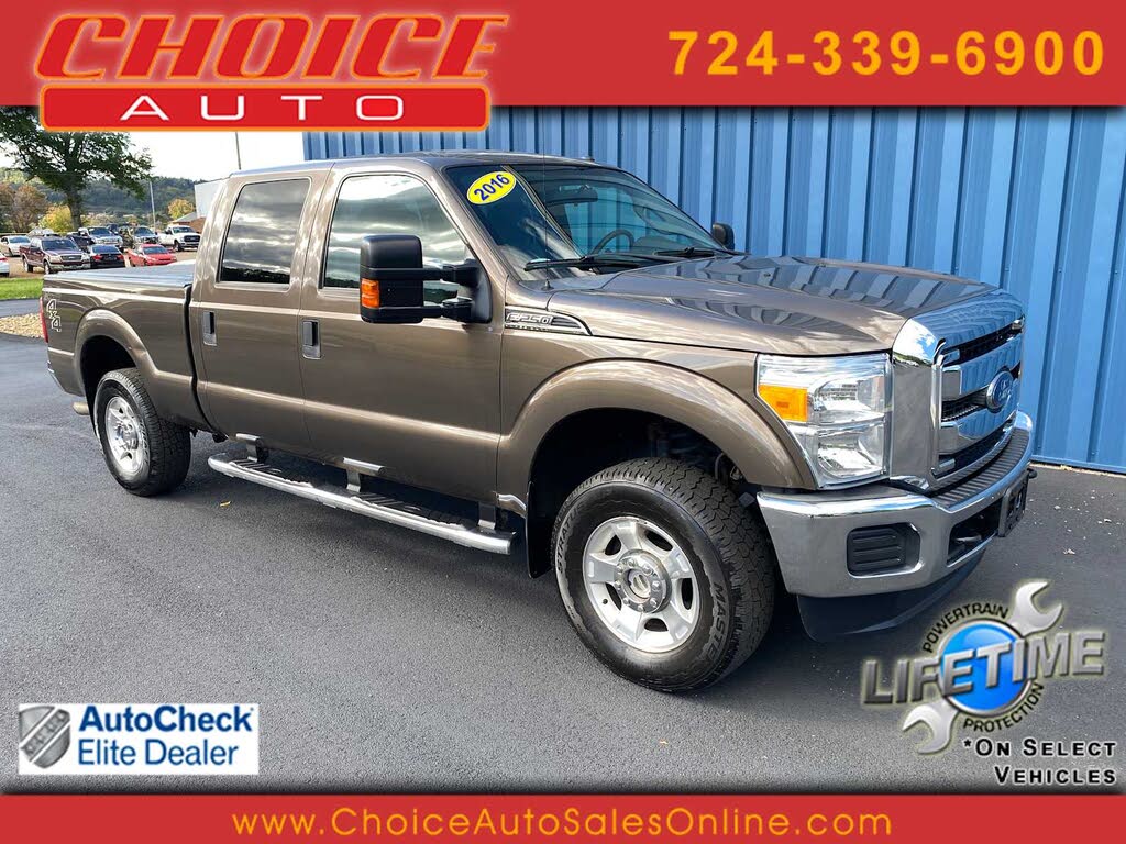 2016 Ford F-250 Super Duty XLT Crew Cab 4WD