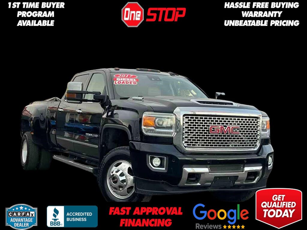 2017 GMC Sierra 3500HD Denali Crew Cab LB DRW 4WD