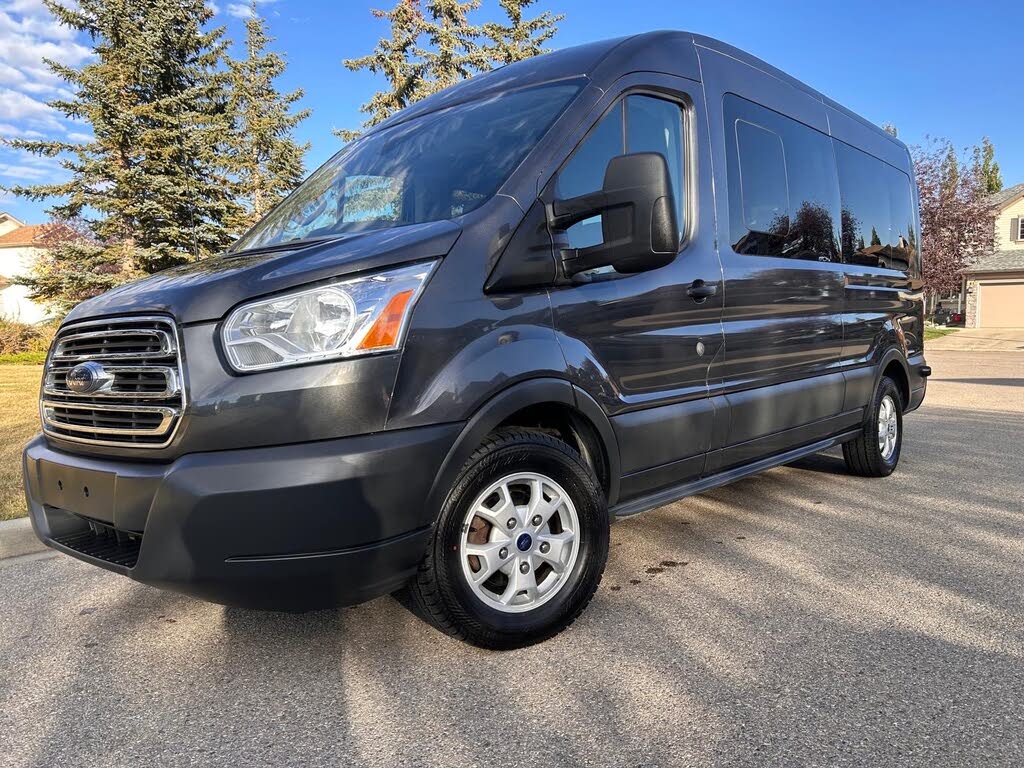 2016 Ford Transit Passenger 350 XLT Medium Roof LWB RWD with Sliding Passenger-Side Door