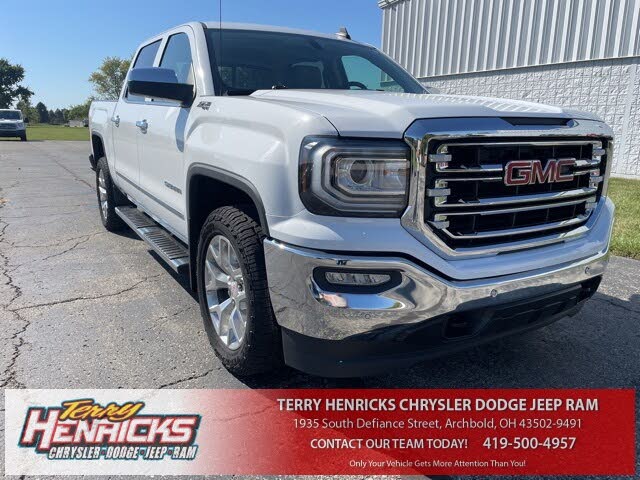 2017 GMC Sierra 1500 SLT Crew Cab 4WD