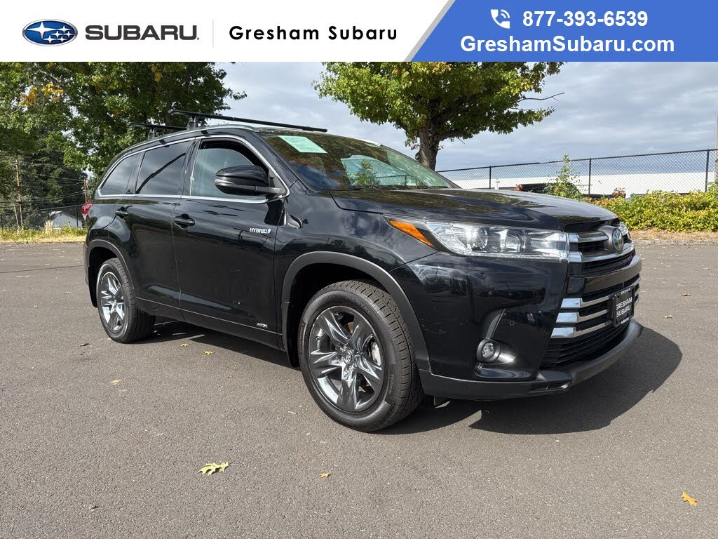 2019 Toyota Highlander Hybrid Platinum AWD
