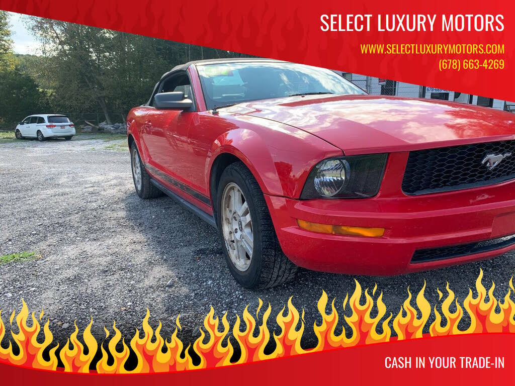 2007 Ford Mustang V6 Premium Convertible RWD
