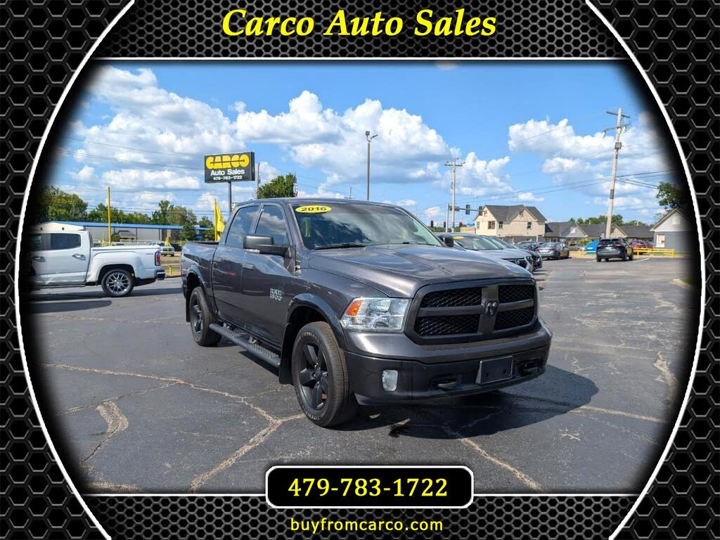 2016 RAM 1500 Outdoorsman Crew Cab 4WD