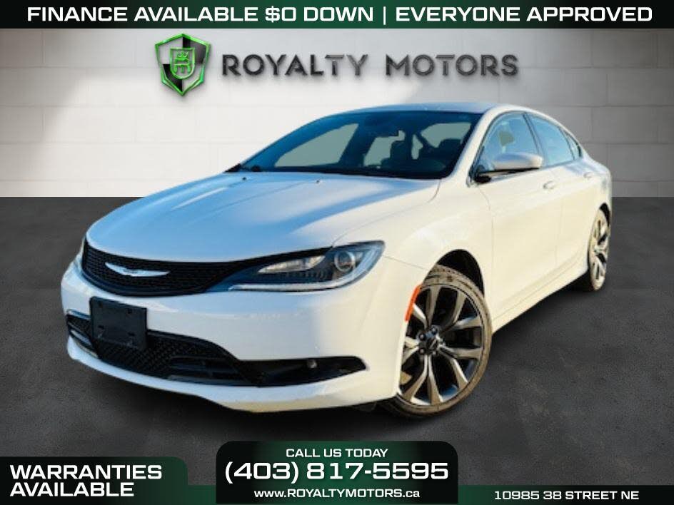 2016 Chrysler 200 S Sedan FWD