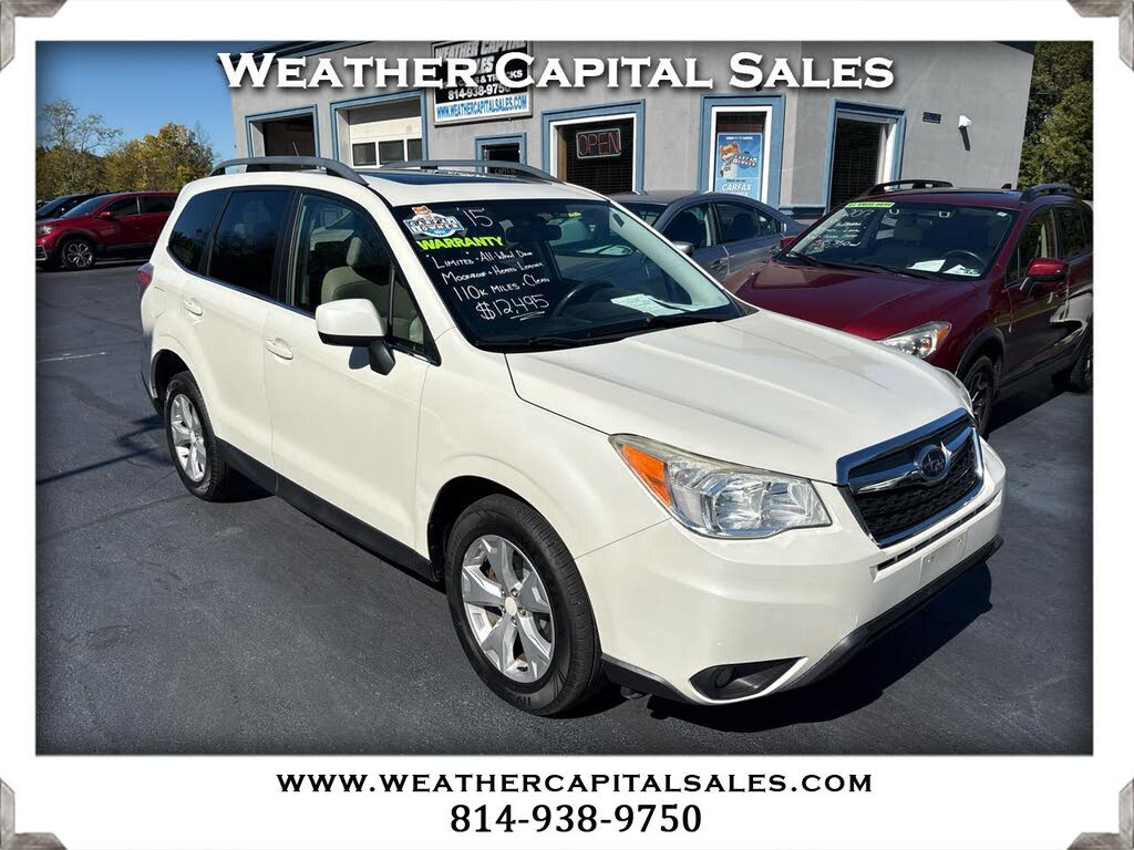 2015 Subaru Forester 2.5i Limited