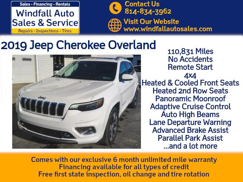 2019 Jeep Cherokee Overland 4WD