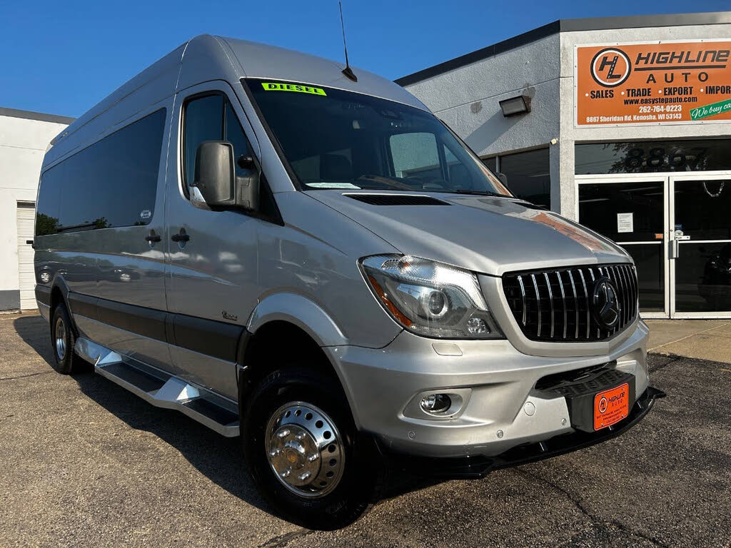 2017 Mercedes-Benz Sprinter 2500 170 V6 High Roof Crew Van 4WD