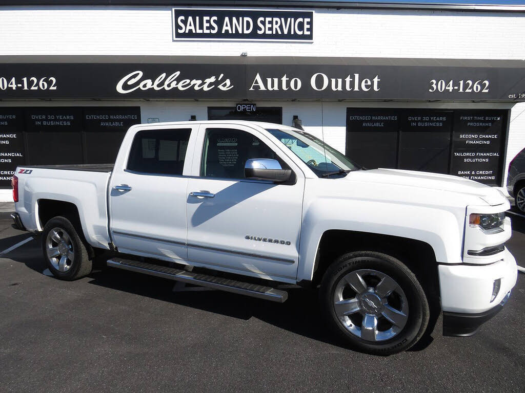 2018 Chevrolet Silverado 1500 LTZ Crew Cab 4WD