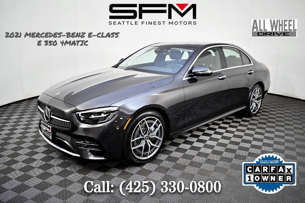 2021 Mercedes-Benz E-Class E 350 4MATIC