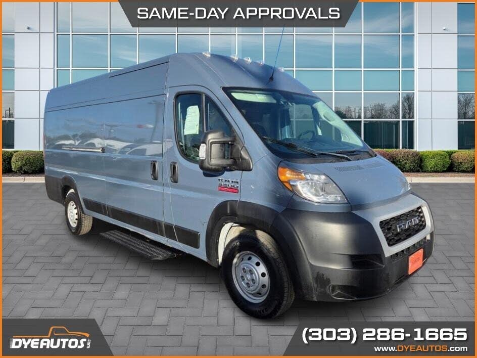 2019 RAM ProMaster 3500 159 High Roof Extended Cargo Van FWD