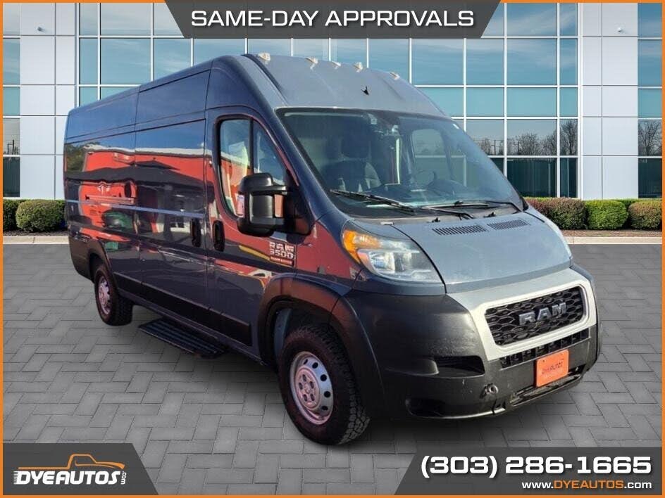 2021 RAM ProMaster 3500 159 High Roof Extended Cargo Van FWD