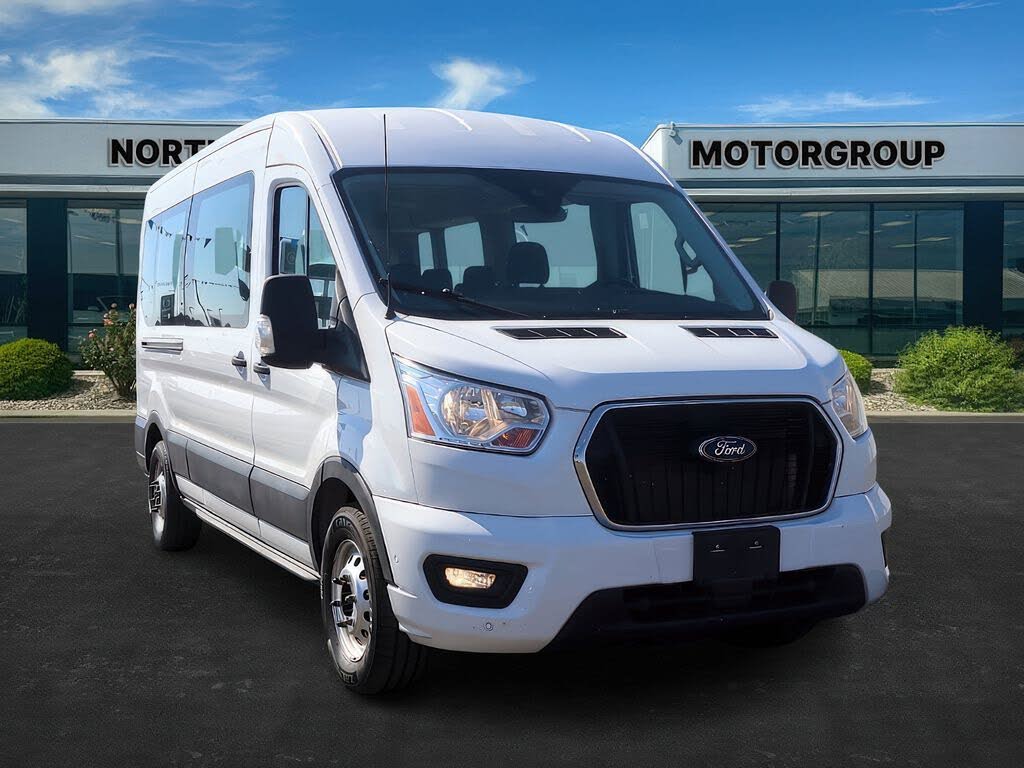 2021 Ford Transit Passenger 350 XLT Medium Roof LB AWD
