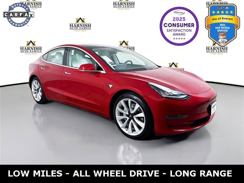 2019 Tesla Model 3 Long Range AWD