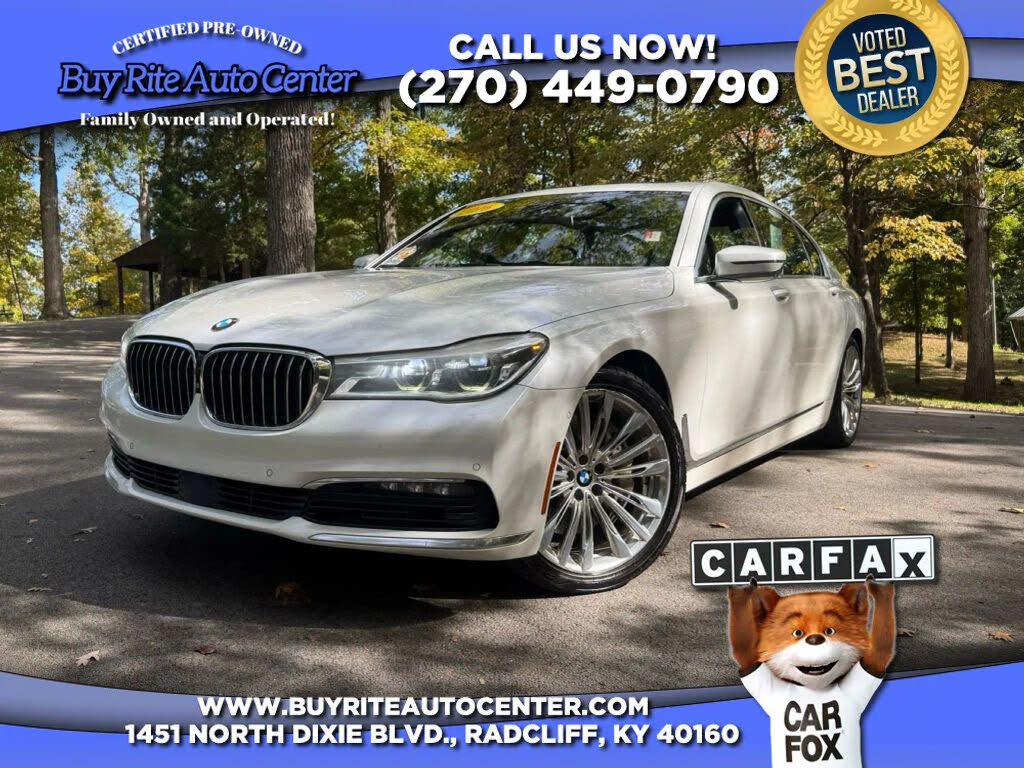 2017 BMW 7 Series 750i RWD