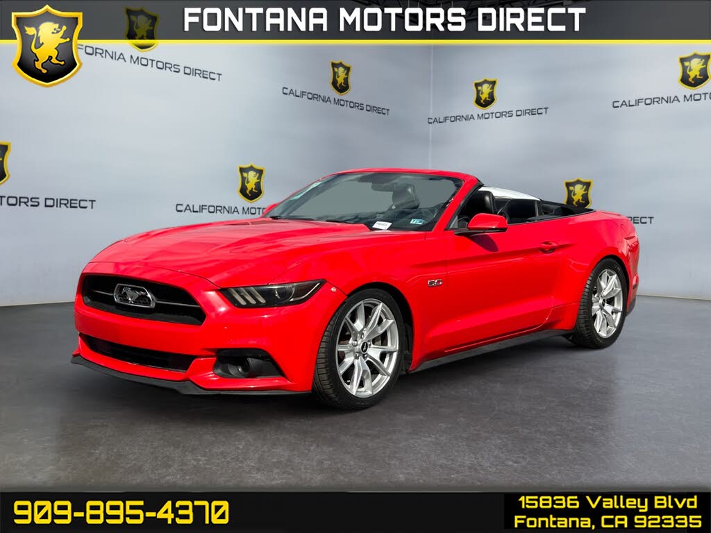 2015 Ford Mustang GT Premium Convertible RWD