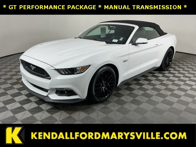 2017 Ford Mustang GT Premium Convertible RWD