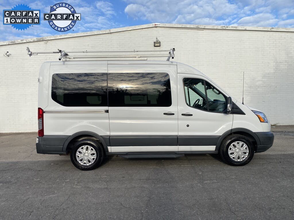 2018 Ford Transit Passenger 150 XLT Medium Roof RWD with Sliding Passenger-Side Door