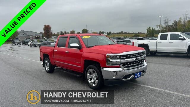 2018 Chevrolet Silverado 1500 LTZ Crew Cab 4WD