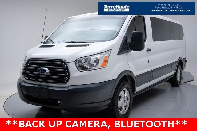 2017 Ford Transit Passenger 350 XLT Low Roof LWB RWD with Sliding Passenger-Side Door