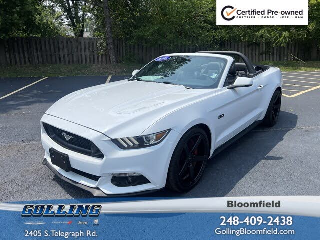 2016 Ford Mustang GT Premium Convertible RWD