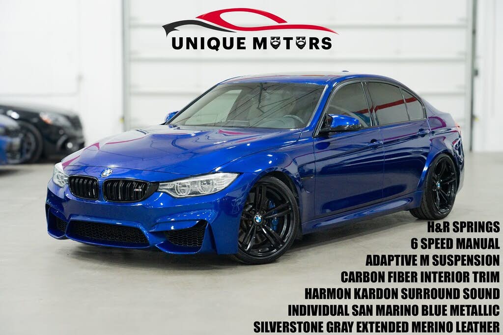 2016 BMW M3 Sedan RWD