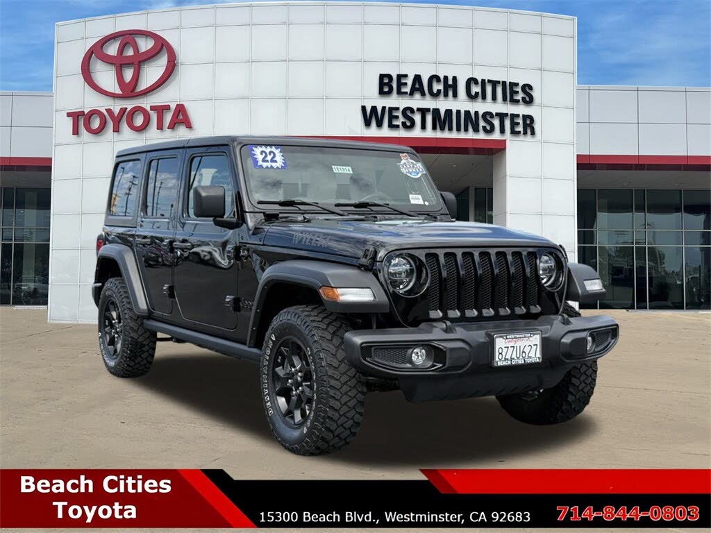 2022 Jeep Wrangler Unlimited Willys 4WD