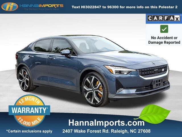 2022 Polestar 2 Long Range Dual Motor Fastback AWD