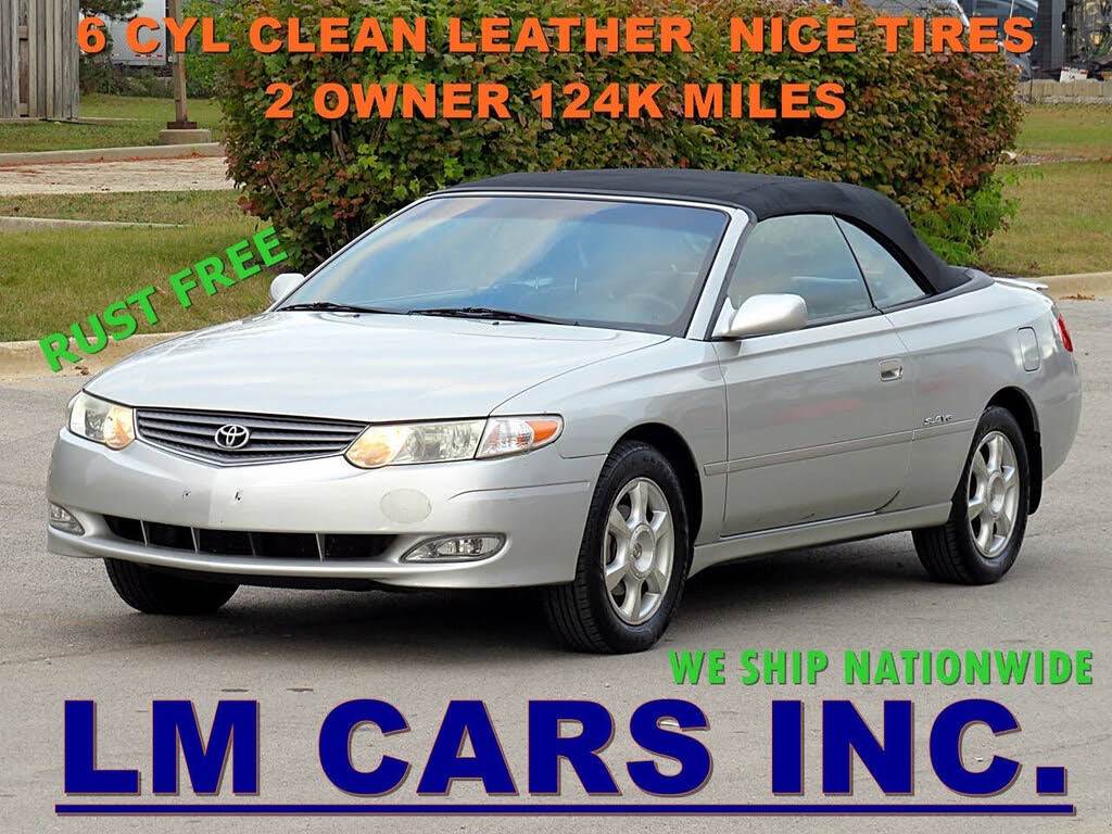 2002 Toyota Camry Solara SLE Convertible