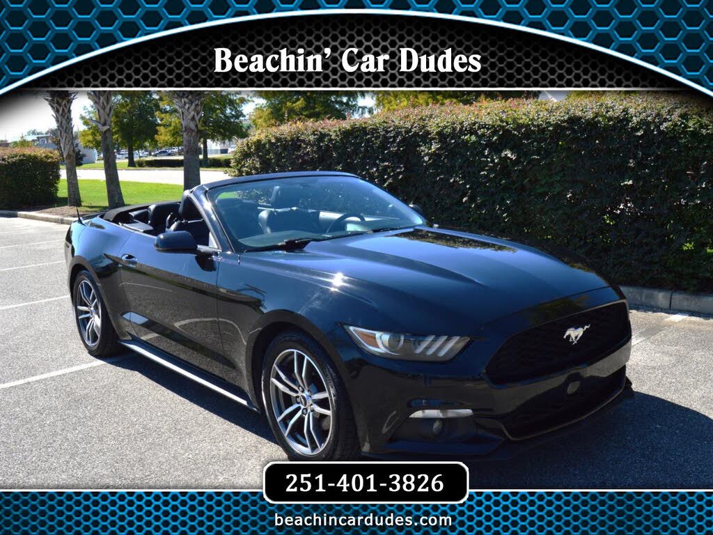2016 Ford Mustang EcoBoost Premium Convertible RWD