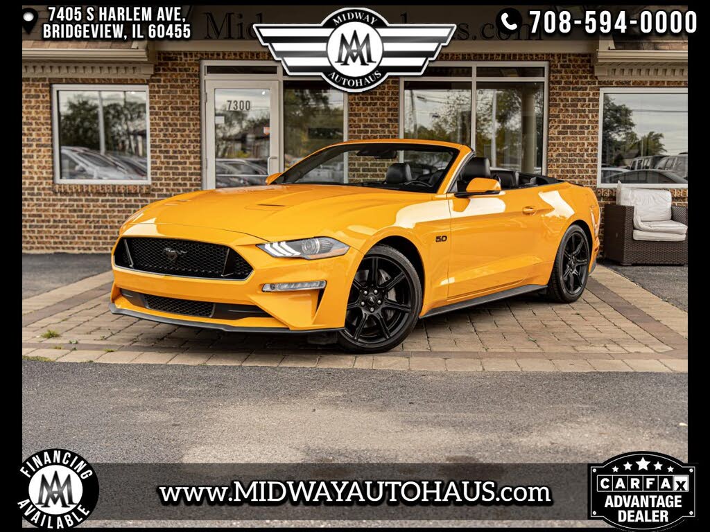 2018 Ford Mustang GT Premium Convertible RWD
