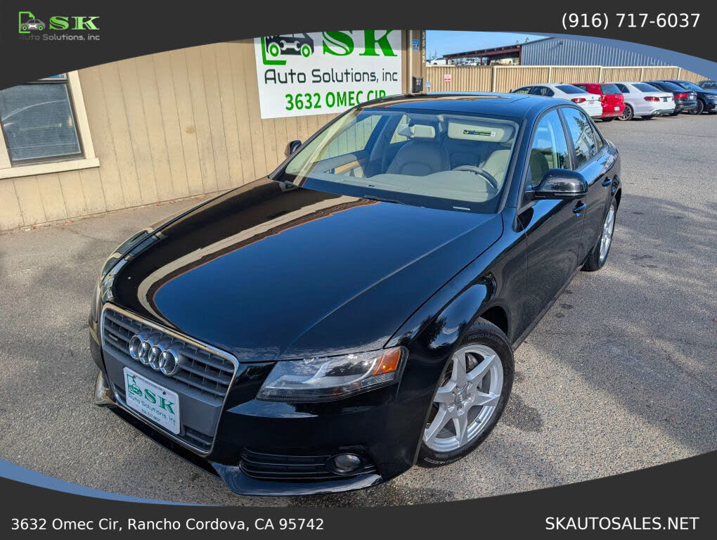 2009 Audi A4 2.0T quattro Sedan AWD
