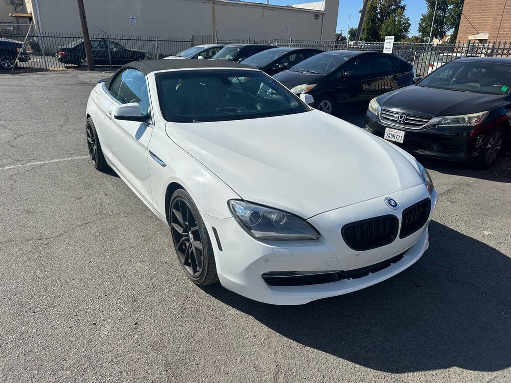 2012 BMW 6 Series 650i Convertible RWD
